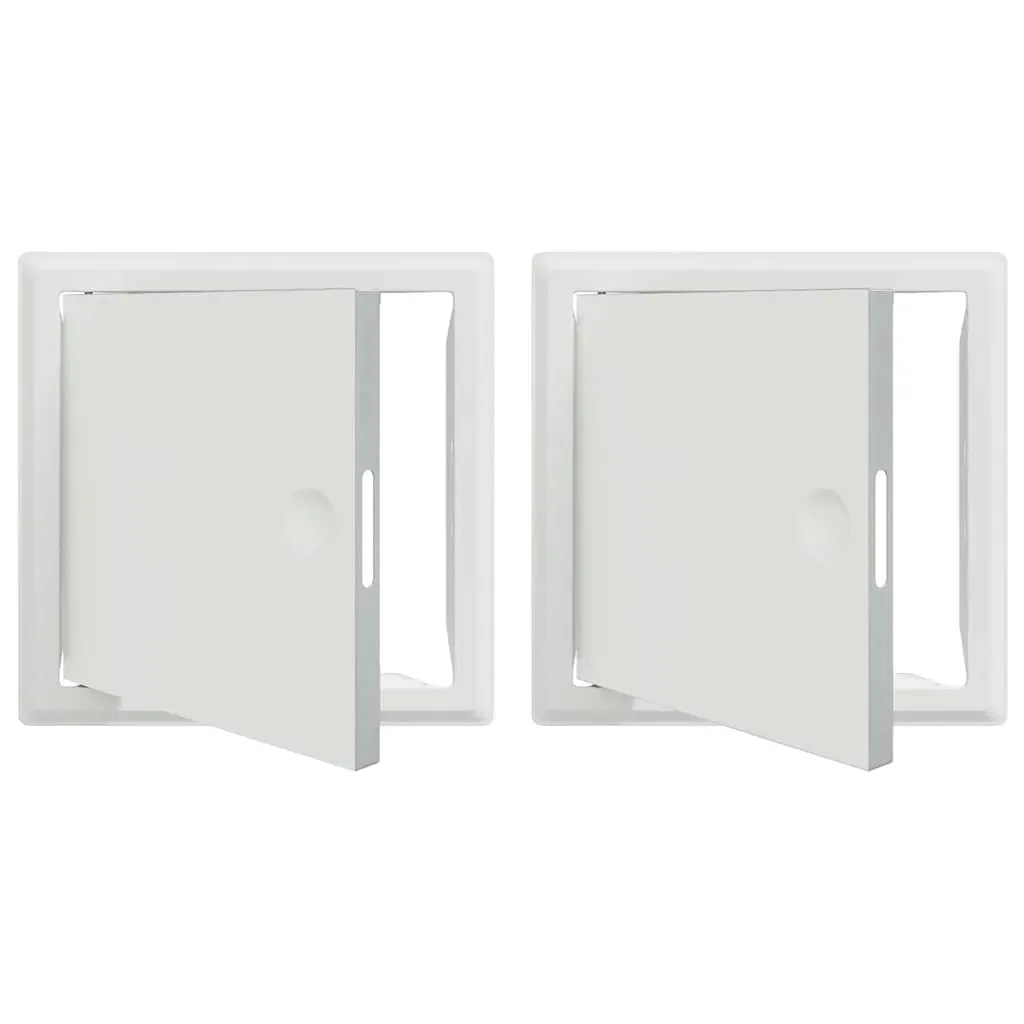 panel-dostepu-2-pcs-bialy-20-x-20-cm-stal