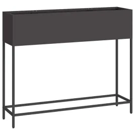 podwyzszona-doniczka-ogrodowa-czarny-100-x-26-x-82-cm-stal