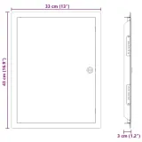 panel-dostepu-bialy-30-x-40-cm-stal-marka-vidaxl-kod-producenta-42010263