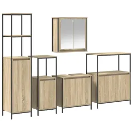 zestaw-mebli-lazienkowych-z-polka-5-pcs-dab-sonoma-i-czarny