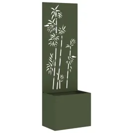 donica-ogrodowa-z-dekoracyjna-plyta-oliwkowy-50-x-140-cm