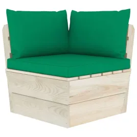 sofa-narozna-ogrodowa-z-palet-drewno-swierkowe-zielone-poduszki-60x60x