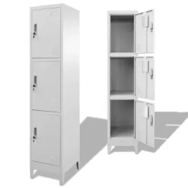 szafka-metalowa-industrialna-3-przegrody-szara-38x45x180-cm