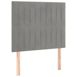 zaglowki-lozkowe-aksamitne-regulowane-jasnoszary-80-x-5-x-118-128-cm