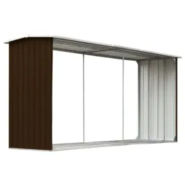 wiata-na-drewno-opalowe-ze-stalowymi-wspornikami-330x92x144-153-cm-braz