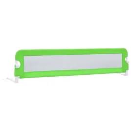 barierka-do-lozka-dla-dzieci-180x405x42-cm-zielona-poliester-i-metal