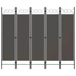 parawan-5-skrzydlowy-z-ozdobnymi-kolkami-antracytowy-200x180-cm