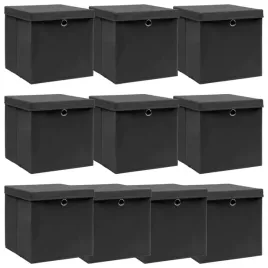 skladane-pudla-do-przechowywania-z-pokrywami-czarne-32-x-32-x-32-cm