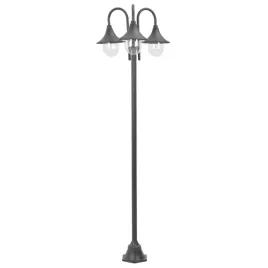 stojaca-lampa-ogrodowa-z-3-latarniami-aluminium-pvc-braz-63x63x220-cm