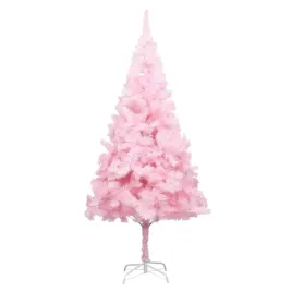 rozowa-sztuczna-choinka-bozonarodzeniowa-pvc-180-cm-x-90-cm