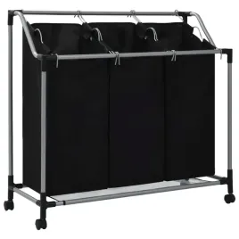 sortownik-do-prania-z-3-workami-i-kolkami-stalowy-czarny-96x40-cm