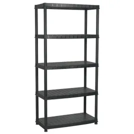 uniwersalny-regal-na-ksiazki-witryna-kwietnik-plastik-czarny-85x40x18