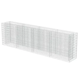 donica-gabionowa-z-stali-galwanizowanej-360-x-50-x-100-cm-srebrna