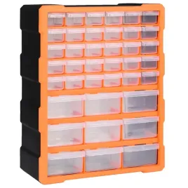organizer-na-narzedzia-z-39-szufladami-pomaranczowo-czarny-38x16x47-cm