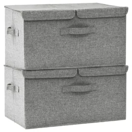pojemniki-do-przechowywania-skladane-2-przegrody-szare-50x30x25-cm