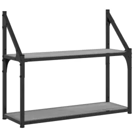 regal-scienny-2-poziomowy-szary-dab-sonoma-60x21x51-cm