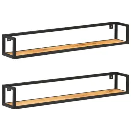 zestaw-2-polek-sciennych-lite-drewno-akacjowe-120x17x17-cm-czarne-zel