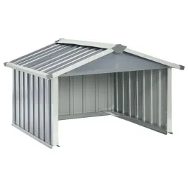 garaz-dla-robotycznej-kosiarki-ogrodowej-stal-galwanizowana-szary-97x97