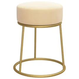 taboret-okragly-aksamitny-brzoskwiniowy-z-zelazna-zlota-podstawa-30x