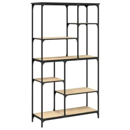 biblioteczka-industrialna-z-drewnopochodnego-materialu-dab-sonoma-99x35