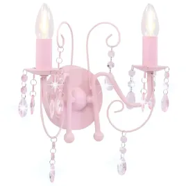 lampa-scienna-z-polyskujacymi-koralikami-rozowa-295-x-29-cm