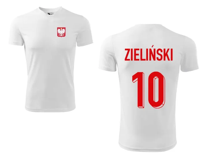 Treningowa Koszulka POLSKA ZIELIŃSKI 10 jr 140