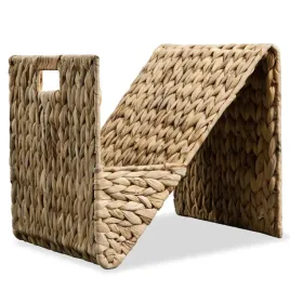 stojak-na-gazety-z-hiacyntu-wodnego-i-metalu-zygzak-brazowy-31x31x31-cm