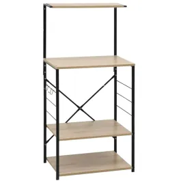 4-poziomowa-szafka-na-mikrofalowke-czarno-debowa-60x396x123-cm