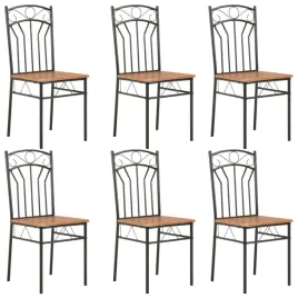 zestaw-6-krzesel-jadalnianych-mdf-stal-brazowo-czarne-40x48x86-cm