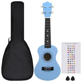 ukulele-sopranowe-dla-poczatkujacych-z-pokrowcem-i-kostkami-blekitne