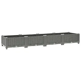 donica-ogrodowa-rattan-look-z-polipropylenu-jasnoszara-160x40x23-cm