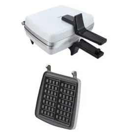 gofrownica-dezal-301-5-1300w-biala-gruba-kratka