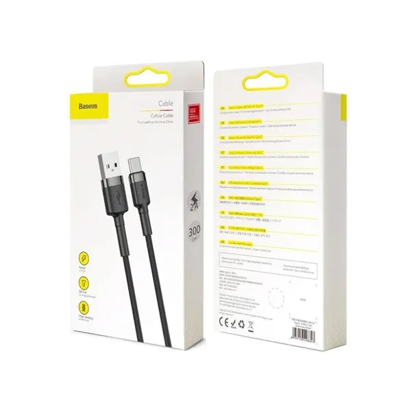 kabel-usb-do-usb-c-baseus-cafule-2a-3m-szaro-czarny-dlugosc-przewodu-3-m