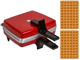 profesjonalna-gofrownica-dezal-301-4-kratka-6x10-1300w-czerwona-2-gofry