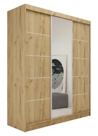 szafa-przesuwna-180-dab-craft-zloty-lustro-makira-6-kolorow