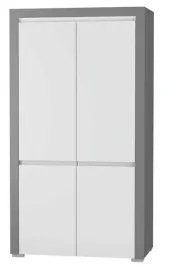 nowoczesna-szafa-106cm-grafit-bialy-alan-s1