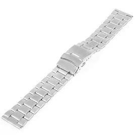 bransoleta-do-zegarka-srebrna-matowa-22-mm-stalowa-teleskopy-gratis