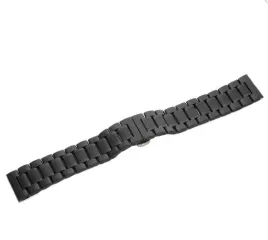 bransoleta-stalowa-do-zegarka-pelna-22-mm-ip-czarna-zapiecie-motylkowe