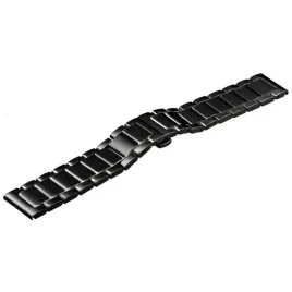 bransoleta-stalowa-do-zegarka-pelna-20-mm-ip-czarna-zapiecie-motylkowe