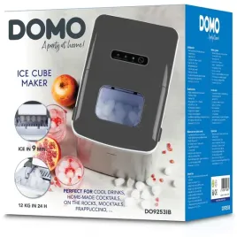 domo-do9253ib-kostkarka-maszyna-do-kostek-lodu-napoju-domowa-12kg-w-24h