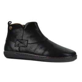 buty-damskie-zimowe-barefoot-skorzane-z-b07-czarne-wzor-fali-na-zamek