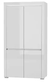 nowoczesna-szafa-2d-106cm-bialy-polysk-alka-aas-1