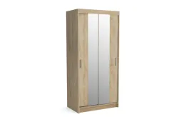szafa-przesuwna-nico-2-100cm-sonoma-dwudrzwiowa-minimalistyczna-z-lustrem