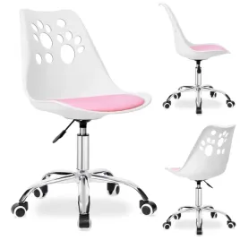 krzeslo-obrotowe-fotel-biurowy-regulowany-chromowana-podstawa-ekoskora