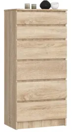 komoda-do-salonu-wysoka-60-cm-6-szuflad-bezuchwytowa-szafka-dab-sonoma