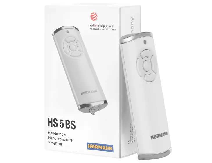 pilot-hormann-hs-5-bs-bisecur-bialy-polysk-stan-nowy-czestotliwosc-868-mhz