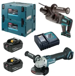 zestaw-szlifierka-mlotowiertarka-2x50-ah-makita-dlx2153tj1