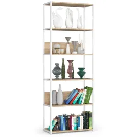 regal-loftowy-metalowy-70-cm-6-polek-otwarty-do-salonu-bialy-dab-sonoma