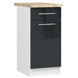 szafka-kuchenna-z-blatem-oliwia-40-cm-1sz-1-drzwi-biala-grafit-polysk