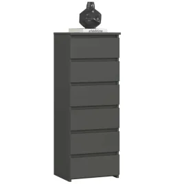 komoda-do-salonu-szafka-cl6-40-cm-6-szuflad-nowoczesna-wysoka-grafit-szary
